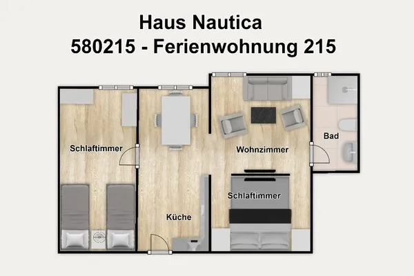  Haus Nautica Ferienwohnung 215