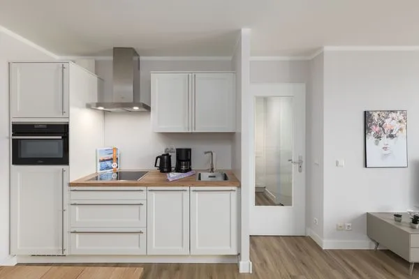 Ferienwohnung Windflüchter Aparthotel Zingst - Küchenzeile  Windflüchter