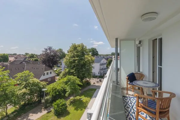 Ferienwohnung Dünensand Zingst Balkon  Dünensand