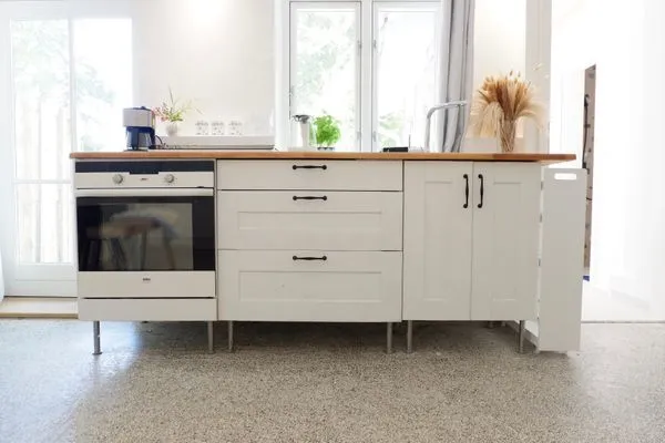 Voll ausgestattete Küchenzeile  Appartement Reethus Koppelkiek