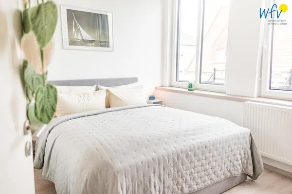 Schlafzimmer Haus Hummer Köbes Ferienwohnung Paul