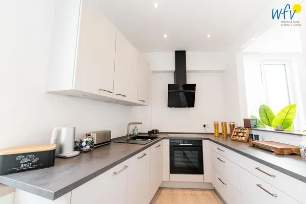 Küche / Küchenzeile Haus Hummer Köbes Ferienwohnung Paul