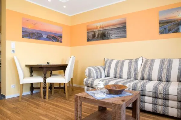 Living room Ostsee Residenz Meeresblick Seaside