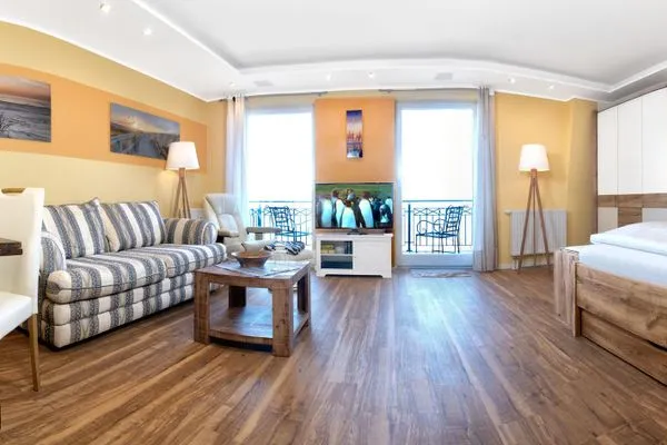 Living room Ostsee Residenz Meeresblick Seaside
