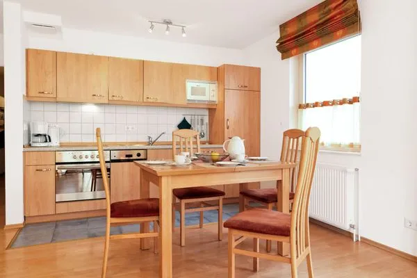 Küche / Küchenzeile Ostsee Residenz Meeresblick Seemöwe