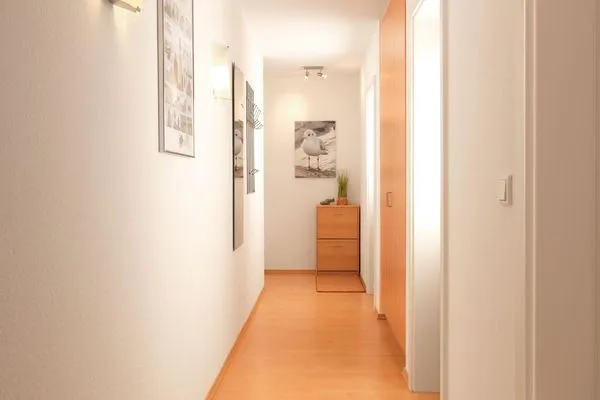 Fassade / Eingang Ostsee Residenz Meeresblick Seemöwe