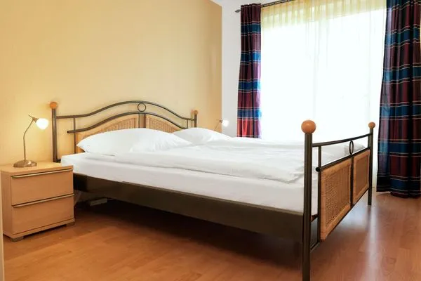 Schlafzimmer Ostsee Residenz Meeresblick Seemöwe