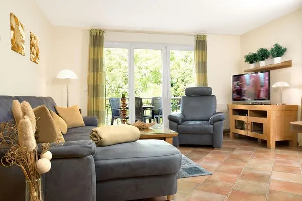 Living room Ostsee Residenz Meeresblick Meeresblick