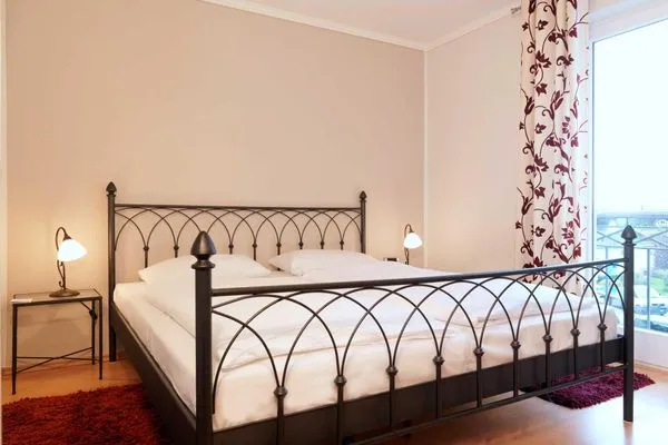 Schlafzimmer Ostsee Residenz Meeresblick Strandjuwel