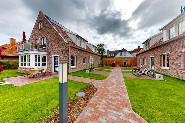 Hauptansicht Haus Christine Ferienwohnung Düünstuuv