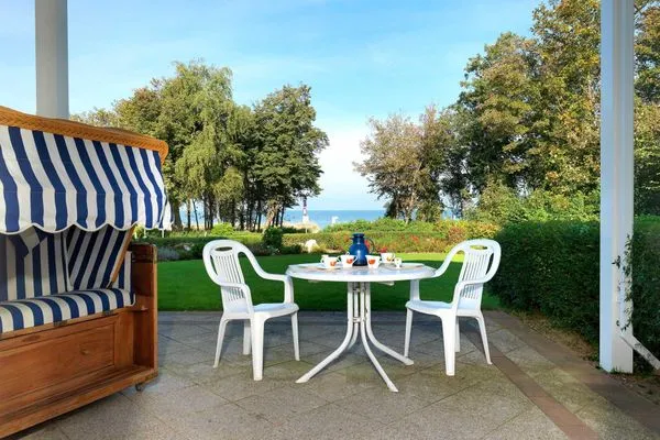 Terrace Ostsee Residenz Meeresblick Dünenblick