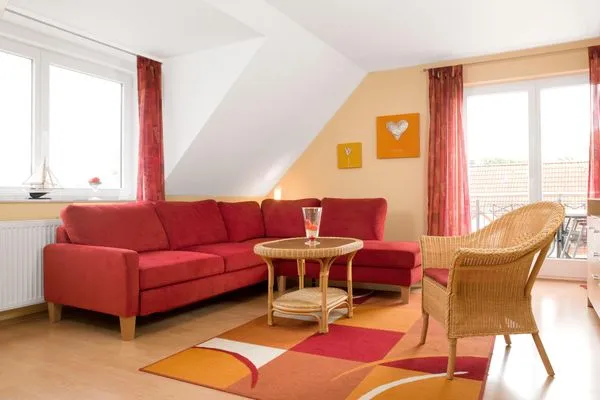 Living room Ostsee Residenz Meeresblick Meeresrauschen