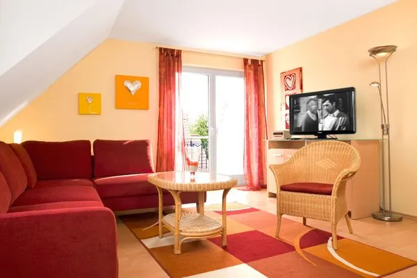 Living room Ostsee Residenz Meeresblick Meeresrauschen