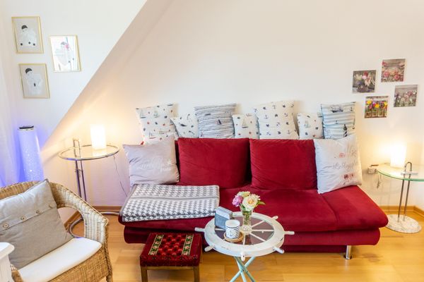 Ferienwohnung Wattlöwe Tönning - Couch