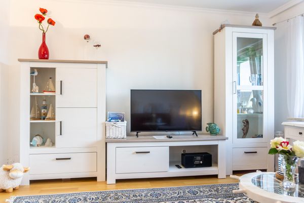  Ferienwohnung Wattlöwe Tönning - Fernseher
