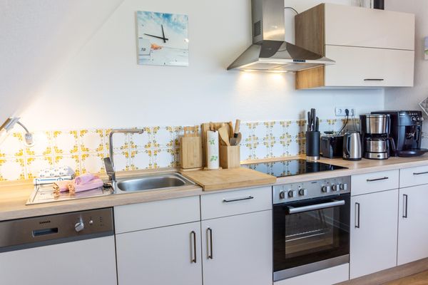  Ferienwohnung Wattlöwe Tönning - Backofen