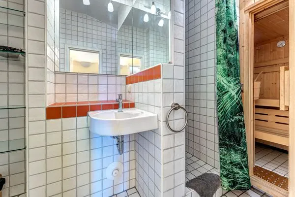 Badezimmer  Ferienwohnung Casa del Mar, Uno