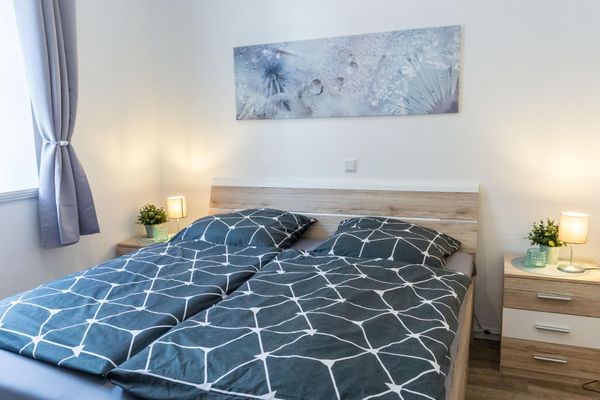  Ferienwohnung Amrum auf dem Holmhof Poppenbüll,Osterhever,Tetenbüll - Doppelbett