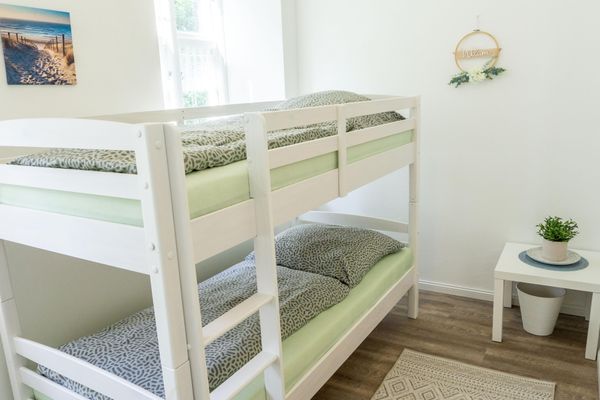  Ferienwohnung Sylt auf dem Holmhof Poppenbüll,Osterhever,Tetenbüll - Hochbett