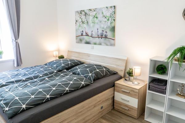  Ferienwohnung Sylt auf dem Holmhof Poppenbüll,Osterhever,Tetenbüll - Doppelbett