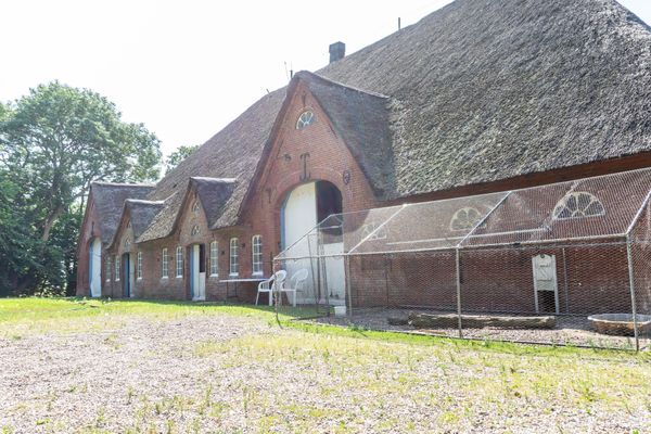  Ferienwohnung Sylt auf dem Holmhof Poppenbüll,Osterhever,Tetenbüll - Reetdachhaus