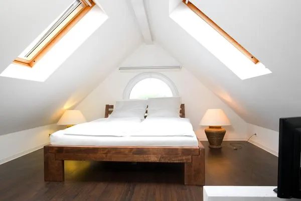 Schlafzimmer Landhaus Residenz Kirchsee Sommerloft