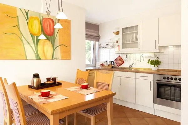 Kitchen Landhaus Residenz Ostsee Sommerwind