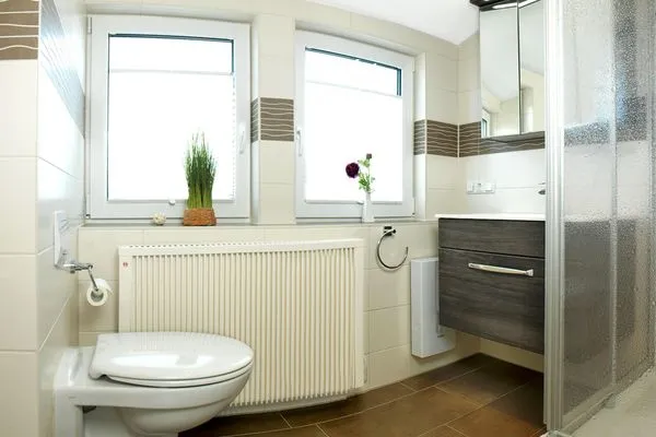 Badezimmer  Haus hinter den Dünen