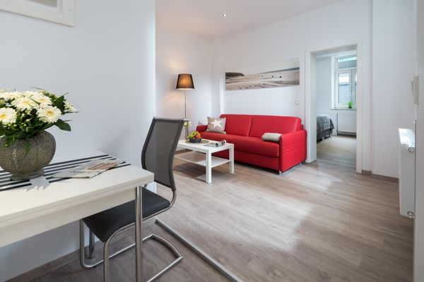 König Apartments Wohnung 1  - Wohnzimmer