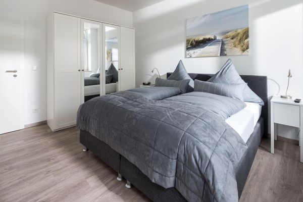 König Apartments Wohnung 1  - Schlafzimmer