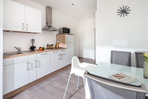 König Apartments Wohnung 2 Norderney-Stadt - Küche / Küchenzeile