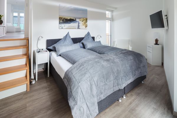 König Apartments Wohnung 3 Norderney-Stadt - Schlafzimmer