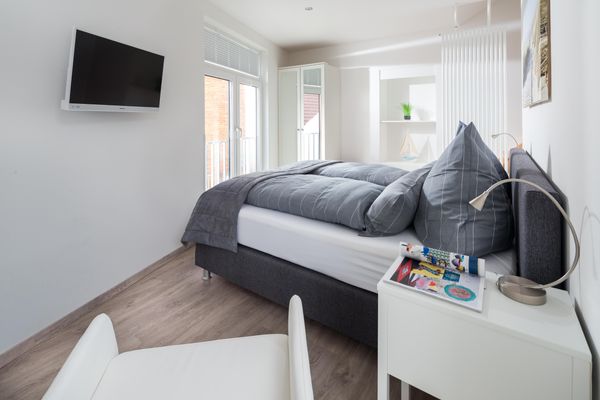 König Apartments Wohnung 3 Norderney-Stadt - Schlafzimmer