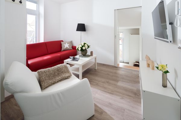 König Apartments Wohnung 3 Norderney-Stadt - Wohnzimmer