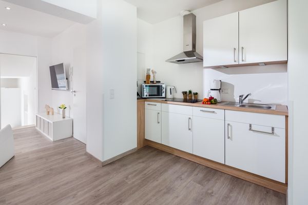 König Apartments Wohnung 3 Norderney-Stadt - Küche / Küchenzeile