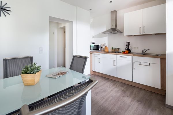 König Apartments Wohnung 5 Norderney-Stadt - Küche / Küchenzeile