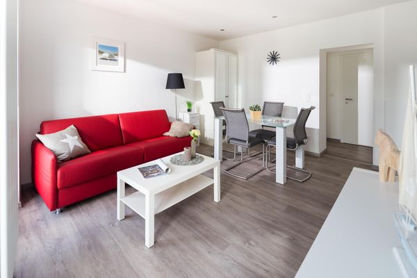 König Apartments Wohnung 5 Norderney-Stadt - Wohnzimmer
