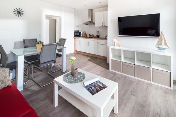 König Apartments Wohnung 5 Norderney-Stadt - Wohnzimmer