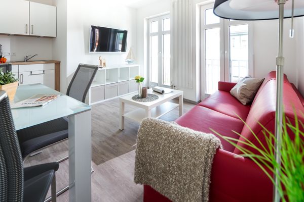 König Apartments Wohnung 5 Norderney-Stadt - Wohnzimmer