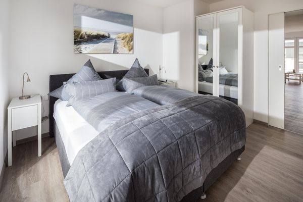 König Apartments Wohnung 6 Norderney-Stadt - Schlafzimmer