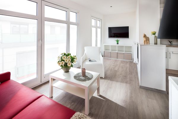König Apartments Wohnung 6 Norderney-Stadt - Wohnzimmer