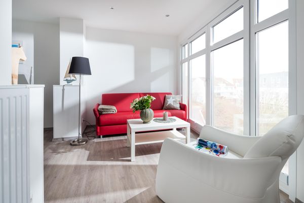 König Apartments Wohnung 4 Norderney-Stadt - Wohnzimmer