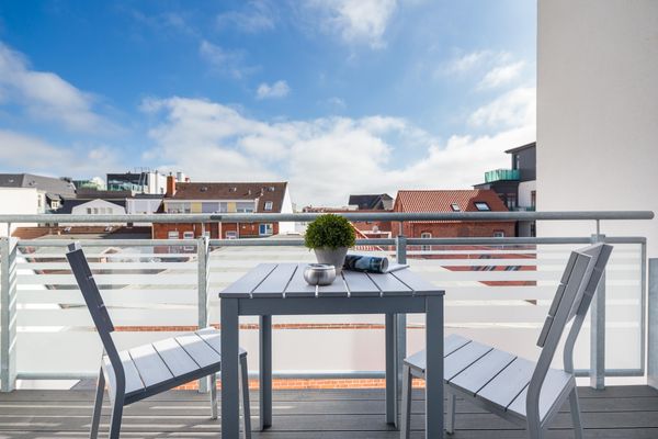 König Apartments Wohnung 4 Norderney-Stadt - Balkon