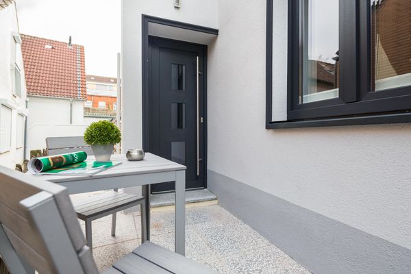 König Apartments Wohnung 1  - Terrasse