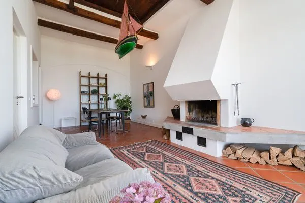 Wohnzimmer  Fewo - Landblick