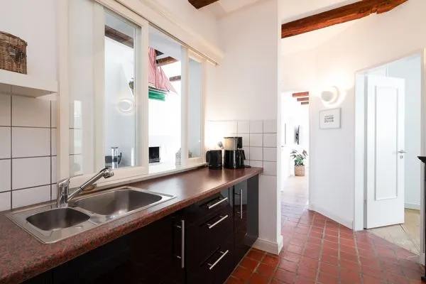 Küche / Küchenzeile  Fewo - Landblick