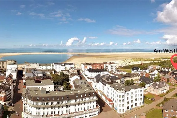 Vogelperspektive Haus am Westkaap Ferienwohnung 2