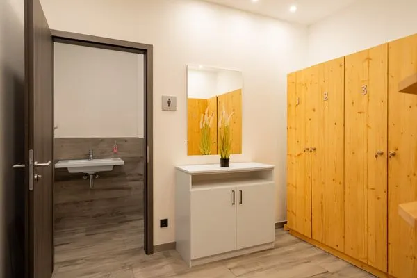 Ferienwohnung Strandlaeufer Ostseebad Wustrow ZweiWasser Alte Seefahrtschule Wellnessbereich  Strandlaeufer