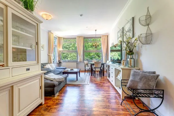 Wohnzimmer  Haus Seeadler, Whg. Kranich