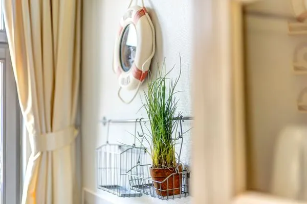 Wohnzimmer  Haus Seeadler, Whg. Kranich